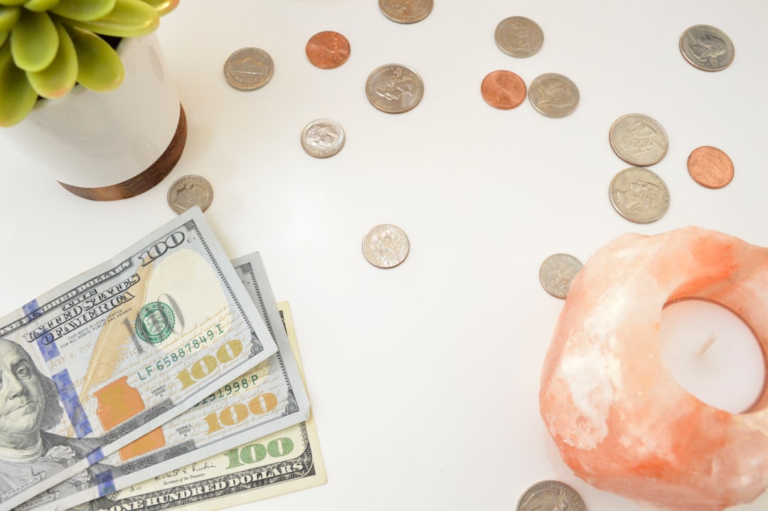 Money styled stock photo and money flat lay photo for personal finance bloggers, business coaches, and entrepreneurs.